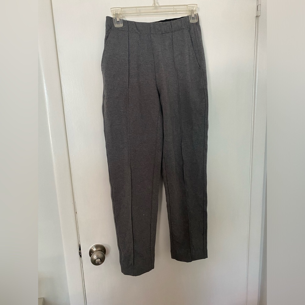 Everlane Gray Dream Dress Pants Classic Straight-Leg